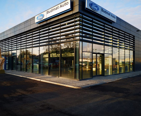 Another showroom in our portfolio - Ford showroom in Płock - Cermont